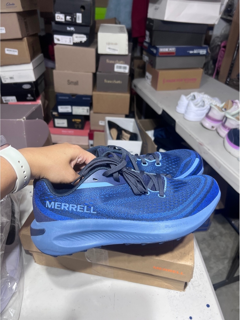 Merrell Men's Blue Running Shoes Size 8